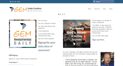 Desktop Screenshot of greaterexcellence.com